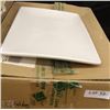 Image 1 : BOX OF RECTANGULAR SERVING PLATTERS