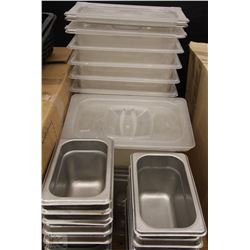 LARGE LOT OF PLASTIC & ST/STEEL INSERTS