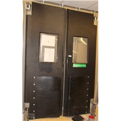 PAIR OF SWING DOORS APPROX 62X92"