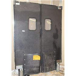 PAIR OF SWING DOORS APPROX 59X83"