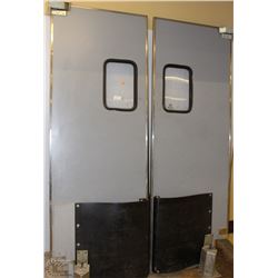 PAIR OF SWING DOORS APPRX. 58X83"