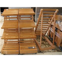 3 PIECE HIGH BOY BREAD RACK