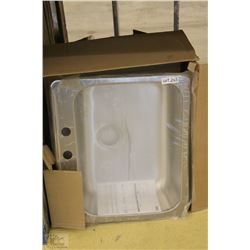 NEW ST/STEEL SINK