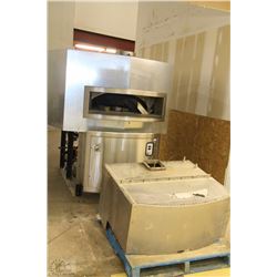 WOOD STONE HEARTH OVEN WITH HOOD