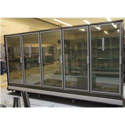 HILL PHOENIX ORZH5- 5 DOOR FROZEN FOOD FREEZER