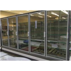 HILL PHOENIX ORZH5- 5 DOOR FROZEN FOOD FREEZER