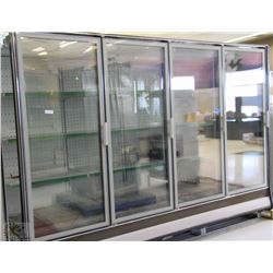 HILL PHOENIX ORZH4- 4 DOOR FROZEN FOOD FREEZER