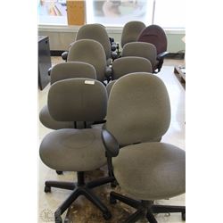 13 OFFICE CHAIRS