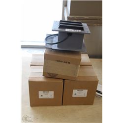 5 BOXES OF VENT PORT