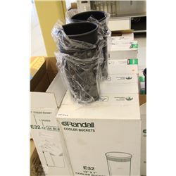 6 BOXES OF RANDALL COOLER BUCKETS 13"X7"