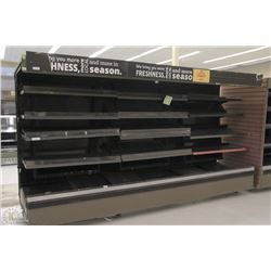 HUSSMANN T5X 12LEP U MULTI DECK CASE W/OPEN ENDS