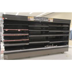 HUSSMANN T5X 12LEP U MULTI DECK CASE W/RIGHT ENDS