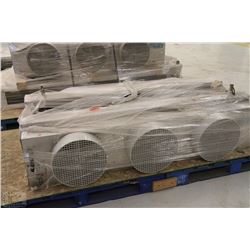 TWO KEEP RITE 3 FANS REFRIGERATION EVAPORATOR