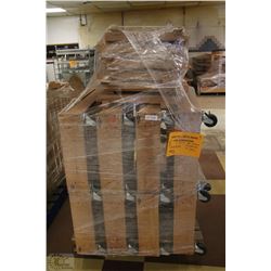 PALLET OF HIGH BOY BREAD RACKS