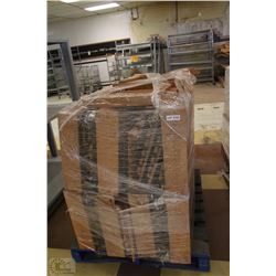 PALLET OF HIGH BOY BREAD RACKS