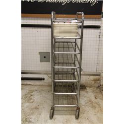 7 TIER ROLLING CART