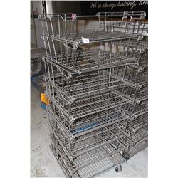 BINGO RACKS ON DOLLIES - ON CHOICE