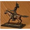 Image 3 : Pony Express Cowboy Bob Bronze Sculpture