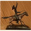 Image 6 : Pony Express Cowboy Bob Bronze Sculpture