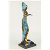 Image 8 : 10 LBS Ancient Byzantine Statue Multi Color Patina Bronze Sculpture (19"X8")