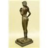 Image 2 : 100% solid bronze sculpture on marble base