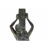 Image 4 : solid  bronze sculpture on marble base