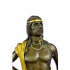 Image 3 : signed bronze figurine on marble base