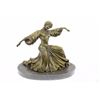 Image 1 : 100% solid bronze sculpture on marble base
