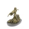 Image 2 : 100% solid bronze sculpture on marble base