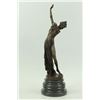 Image 1 : decorative   bronze sculpture on marble base