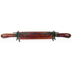 Indian vintage wooden steak knife and fork