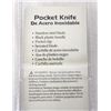 Image 4 : Stainless steel blade folding pocket knife