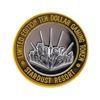 Image 2 : .999 Silver Stardust Resort Las Vegas $10 Casino Gaming Token Limited Edition