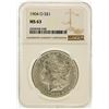 Image 1 : 1904-O $1 Morgan Silver Dollar NGC Graded MS63