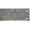 Image 2 : 1864 $10 The Confederate States of America Note