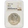 Image 1 : 1883-O $1 Morgan Silver Dollar NGC Graded MS63