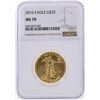 Image 1 : 2016 $25 American Gold Eagle Coin NGC Graded MS70