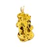 Image 1 : 1.787 oz Gold Nugget Pendant