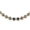 Image 2 : 14KT White Gold 79.73ctw Black and White Diamond Necklace