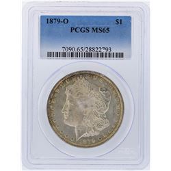 1879-O $1 Morgan Silver Dollar Coin PCGS Graded MS65