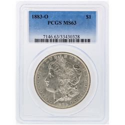 1883-O $1 Morgan Silver Dollar PCGS Graded MS63