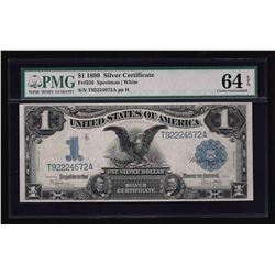 1899 $1 Black Eagle Silver Certificate Note PMG Graded CU64EPQ