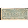 Image 2 : 1864 $20 The Confederate States of America Note