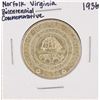 Image 1 : 1936 Norfolk Virginia Bicentennial Commemorative Half Dollar Coin