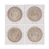 Image 2 : Set of (4) 1900 $1 Morgan Silver Dollar Coins