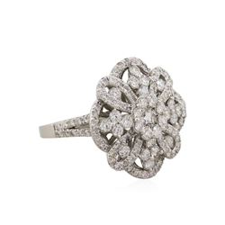 14KT White Gold 1.78ctw Diamond Ring