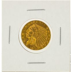 1912 $5 Indian Head Half Eagle Gold Coin