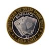 Image 1 : .999 Silver Gold Coast Las Vegas $10 Casino Gaming Token Limited Edition