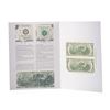 Image 2 : Uncut Sheet of (2) 2003 $2 Federal Reserve Notes