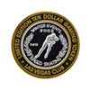 Image 2 : .999 Silver Las Vegas Club Nevada $10 Casino Gaming Token Limited Edition